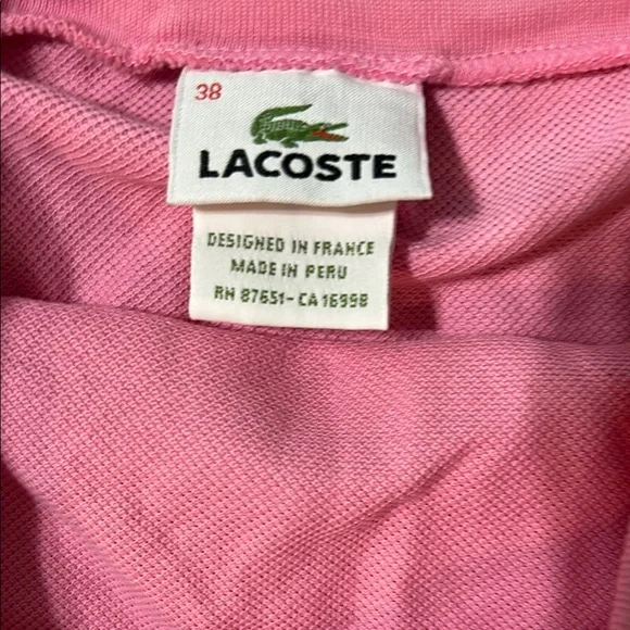 Lacoste Vibrant Pink Skirt - Picture 2 of 4